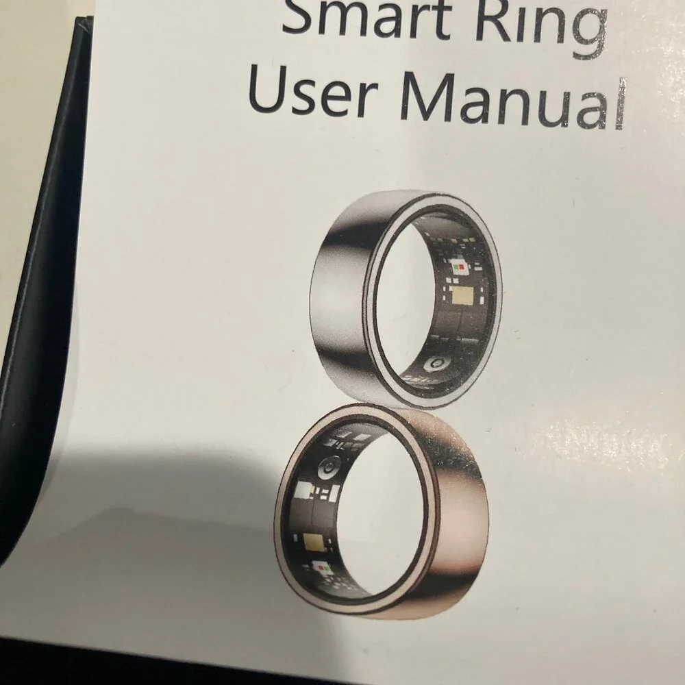 smart ring size 8 color silver